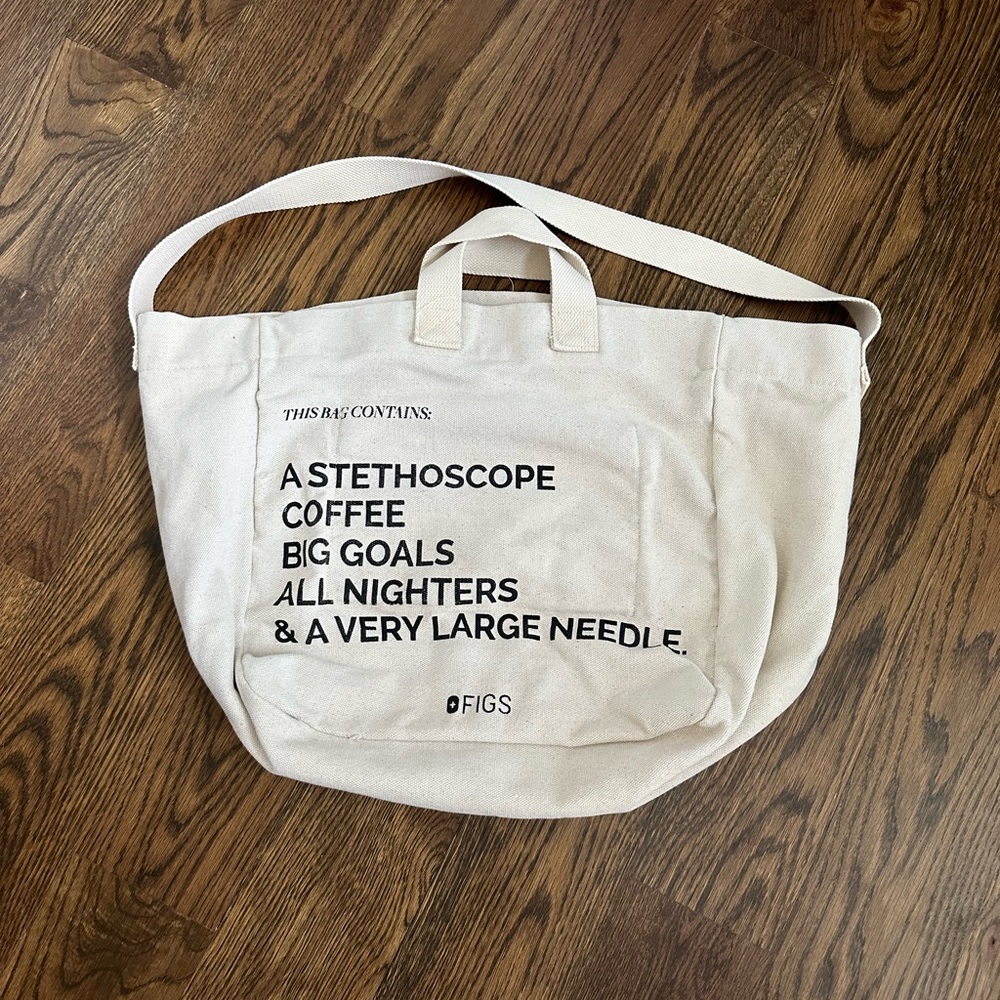FIGS canvas bag